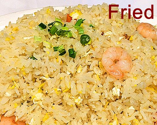 Fried Rice (虾仁蛋炒饭)